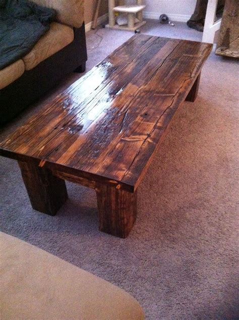 reclaimed barn wood coffee table Reclaimed Barn Wood, Custom Build, Wood Furniture, Dining Table ...
