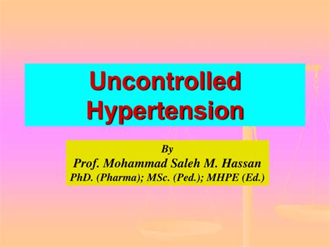 (PDF) Uncontrolled Hypertension