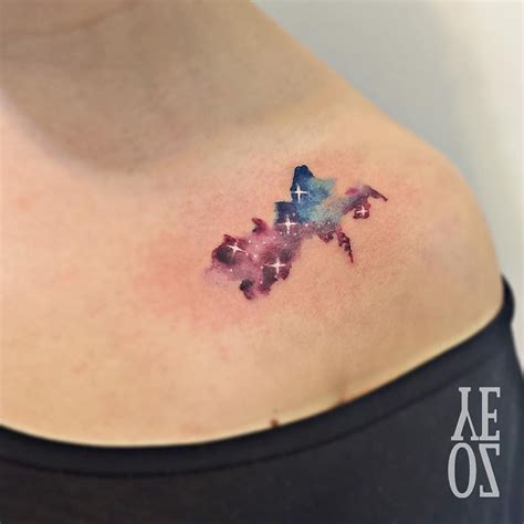 YELIZ OZCAN on Instagram: "// mini galaxy 👽 #yelizozcan #tattoobyyelizozcan #tattooer #tattooist ...