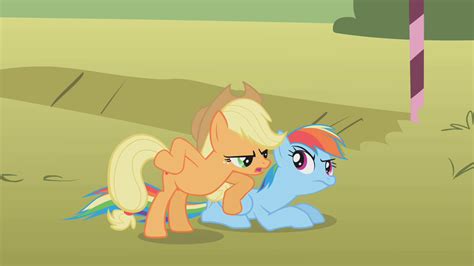 Image - Applejack and Rainbow Dash 2 S01E13.png | My Little Pony ...