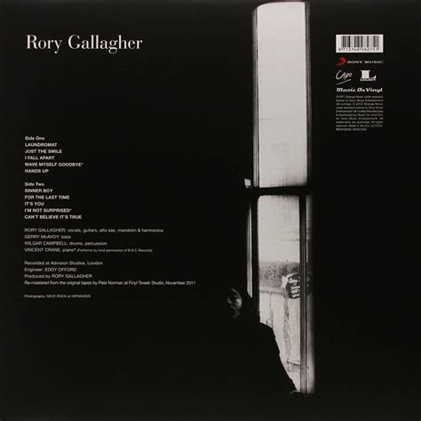 Classic Rock Covers Database (full album download): Rory Gallagher - Rory Gallagher (1971)