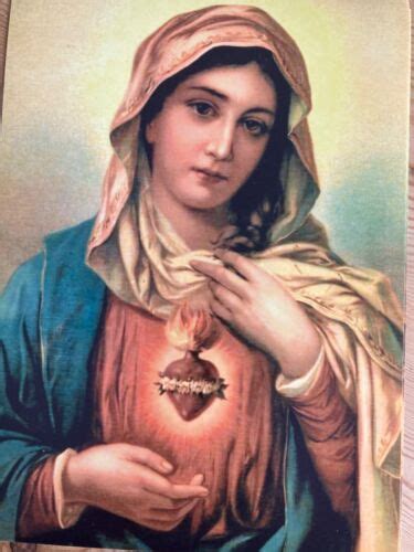 Catholic Sorrowful and Immaculate Heart of Mary | eBay