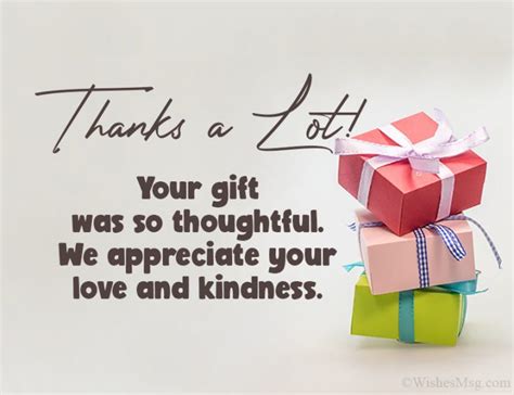 90+ Thank You Messages for Wedding Gift - WishesMsg
