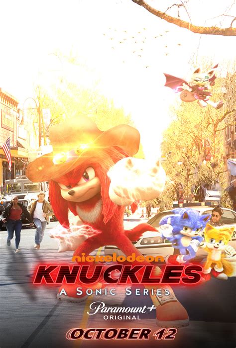 knuckles the series poster V3 by paulinaolguin on DeviantArt