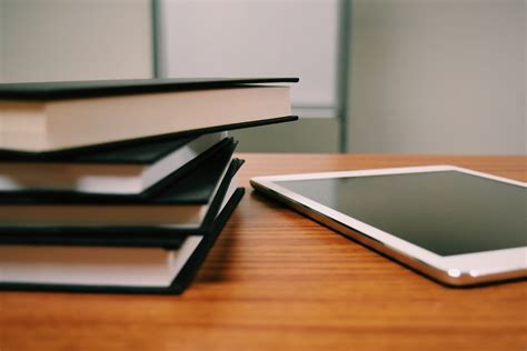 Free Images : desk, writing, table, wood, floor, tablet, gadget, shelf ...