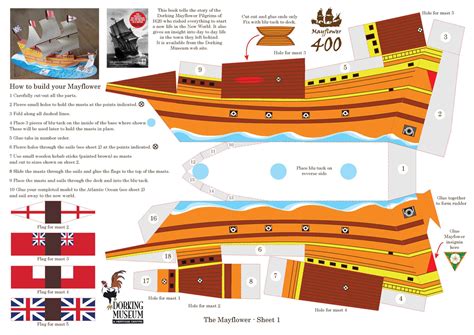 Dorking Museum Mayflower Model Pt 1 - Dorking Museum & Heritage Centre