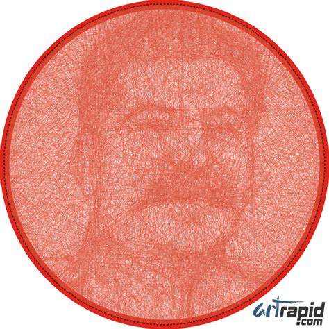 Circular string Stalin - ArtRapid