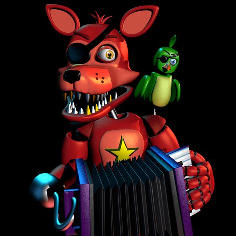 Rockstar Foxy V.1 : r/fivenightsatfreddys