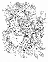 Magic Mask Adult Coloring Book coloring Pages PDF  Etsy sketch template