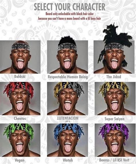 Jj hairstyles : r/ksi