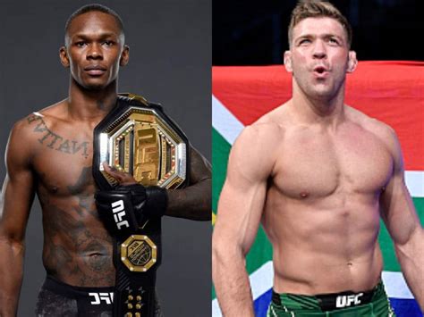 UFC Reportedly Exploring Idea of Dricus Du Plessis vs Israel Adesanya at UFC 305 in Australia ...