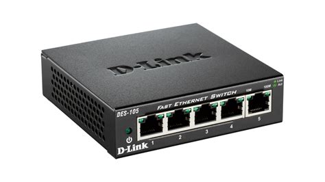 DES-105 5-Port Fast Ethernet Switch | D-Link UK