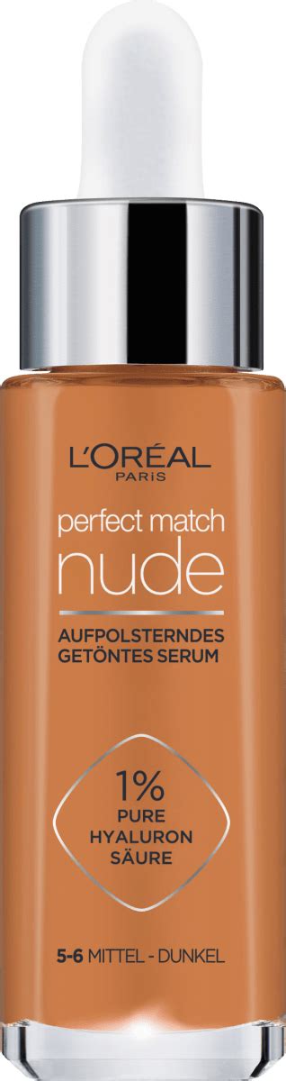 L'ORÉAL PARiS Foundation Serum Perfect Match Nude 5-6 Mittel - Dunkel, 30 ml dauerhaft günstig ...