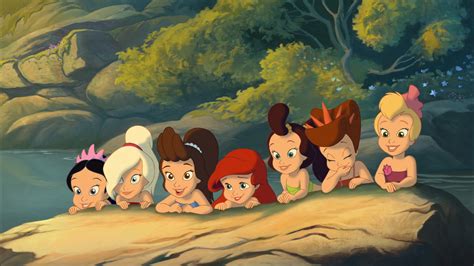 Female Disney Characters - 女迪斯尼人物: Ariel 12 - 阿里尔 - The Little Mermaid - 小美人鱼 - Mermaid Sisters 1