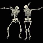 Dancing Skeletons — Stock Photo © njaj #6597719