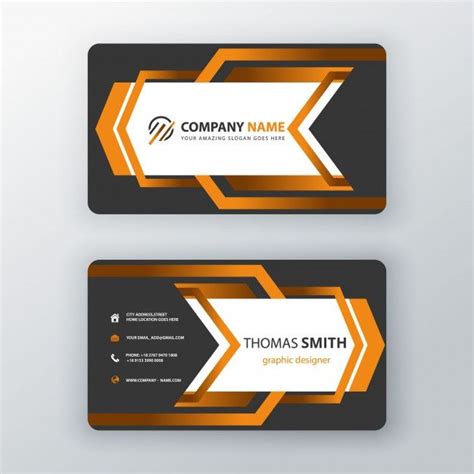 Download Creative Corporate Card for free | Business card design simple ...