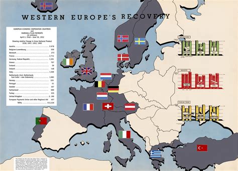 Marshall Plan Map at Mid-Mark - George C. Marshall Foundation