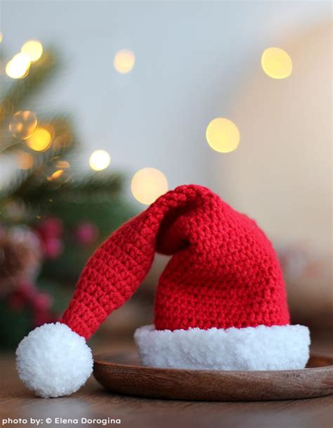 Christmas Cap Crochet Pattern - Simple Crochet Ideas