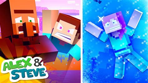 WOULD YOU RATHER (Minecraft Animation) - Alex and Steve Life - YouTube