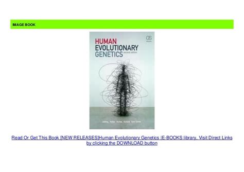 [NEW RELEASES]Human Evolutionary Genetics |E-BOOKS library