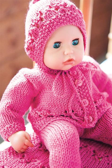 Doll Clothes Knitting Pattern | The Knitting Network | Knitting ...