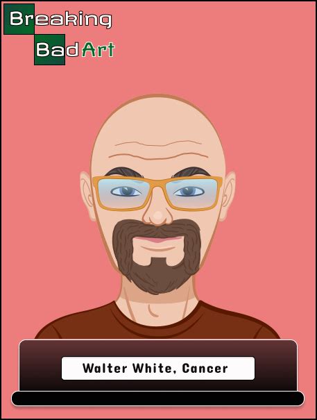 Walter White Cancer - Breaking Bad Art Collection | OpenSea