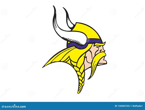 Minnesota Vikings Logo editorial image. Illustration of national ...