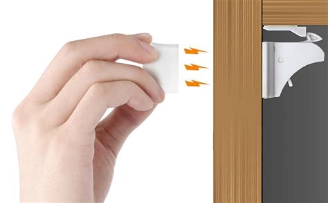 Amazon.com : VMAISI Child Magnetic Cabinet Lock - Baby Proofing Cabinets Self Sticking Adhesive ...