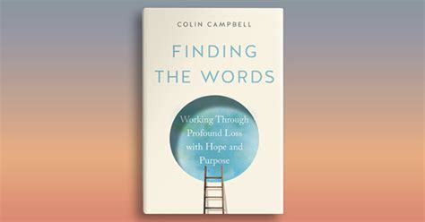 Finding the Words | Author Colin Campbell