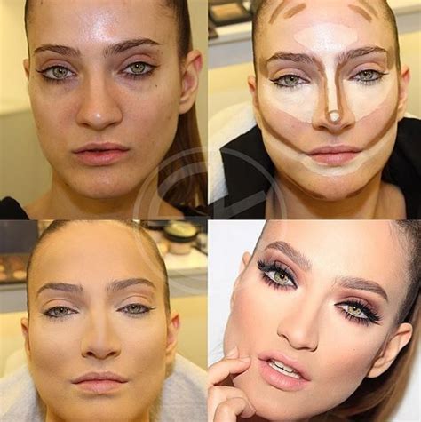 Contouring Nose Before And After