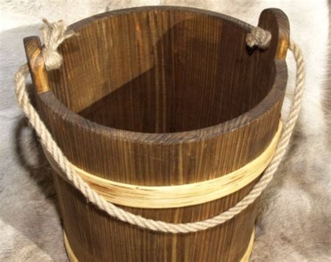 7 Litre Bucket With Rope Handle - Etsy