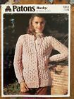 Womens Knitting Patterns Chunky Cardigan 32-40” Sirdar 1812 | eBay