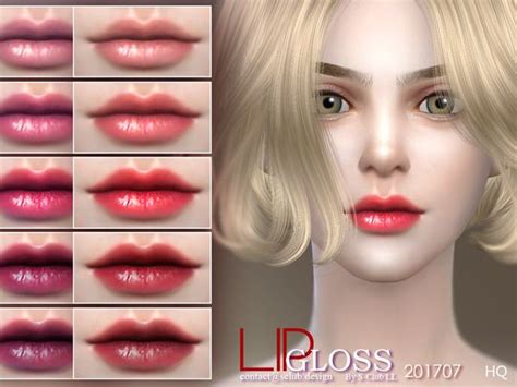 Lips 201707 by S-Club for The Sims 4 | Sims 4 cc makeup, Sims 4 cc skin, Sims 4 nails