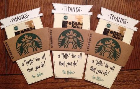 Printable Gift Card Starbucks - Printable Word Searches