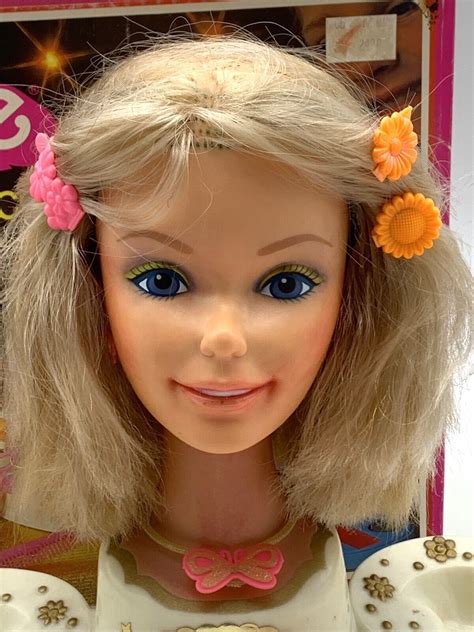 Vintage Mattel Golden Dream Barbie Fashion Face 1980 With Box & Accessories | eBay
