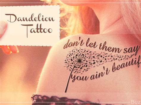 Update 77+ dandelion quotes tattoos best - thtantai2