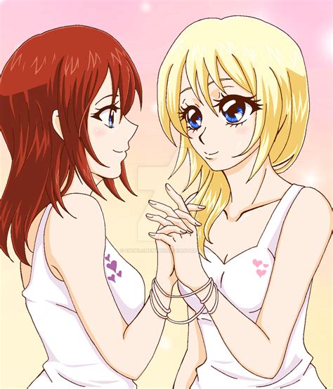 Kairi and Namine by EngelchenYugi on DeviantArt