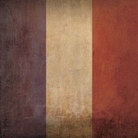 France Flag Art by City Prints - The Map Shop