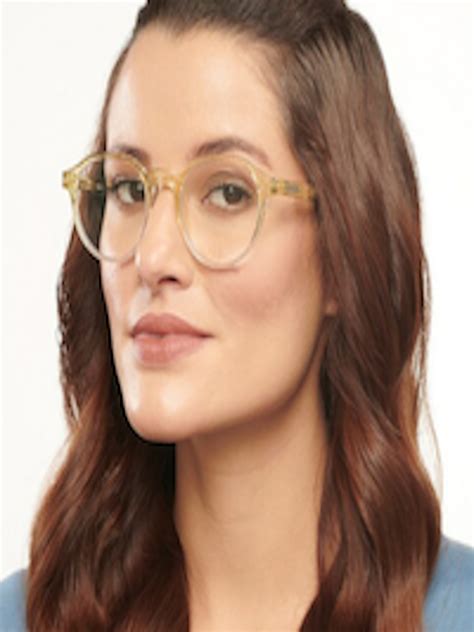 Buy Lenskart Blu Women Zero Power Blue Cut Anti Glare UV Protection Computer Glasses - Frames ...