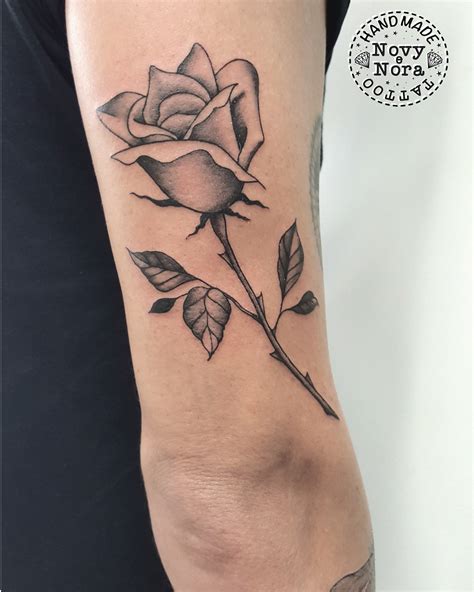 Closed Rose Tattoo