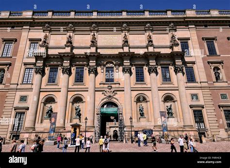 Sweden Stockholm The Royal Palace Stock Photo - Alamy