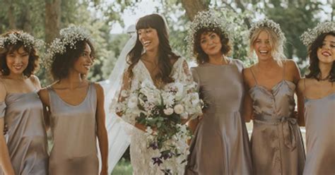 15 Chic Bridal Parties We Double-Tapped On Instagram Bridesmaid Pictures, Bridesmaid Dresses ...