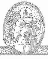 Free Santa Download sketch template