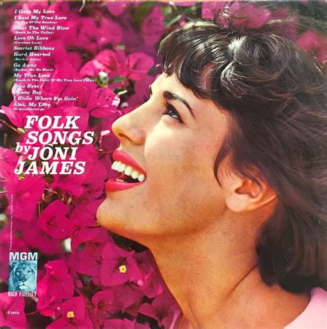 Joni James – Folk Songs By Joni James (1961, Vinyl) - Discogs