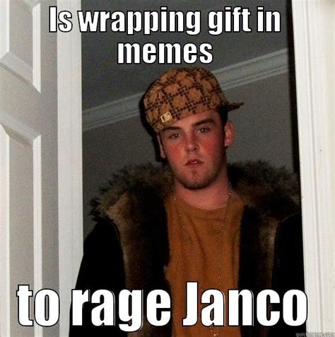 Is wrapping gift in memes - quickmeme