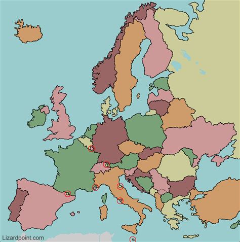 Test your geography knowledge: European countries map quiz | География ...