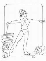 Free Gymnastics Coloring Pages At GetColoringscom  Printable sketch template
