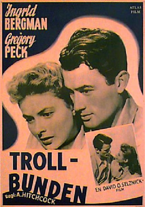 Spellbound Original 1945 Swedish B1 Movie Poster - Posteritati Movie Poster Gallery
