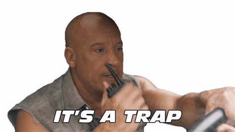 It'S A Trap Dominic Toretto Sticker - It's a trap Dominic toretto Vin ...