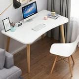 28 Inch Computer Desk Modern Simple Style Desk for Home Office Thickened Plate Spacious Desktop ...